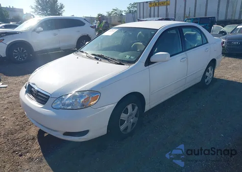 2007 Toyota Corolla Le z USA, uszkodzony, nr VIN 2T1BR32E07C801066